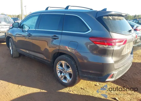 2017 Toyota Highlander Limited z USA, uszkodzony, nr VIN 5TDYZRFH8HS202930